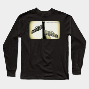 Ramona Boulevard & California Avenue, El Monte, California by Mistah Wilson Long Sleeve T-Shirt